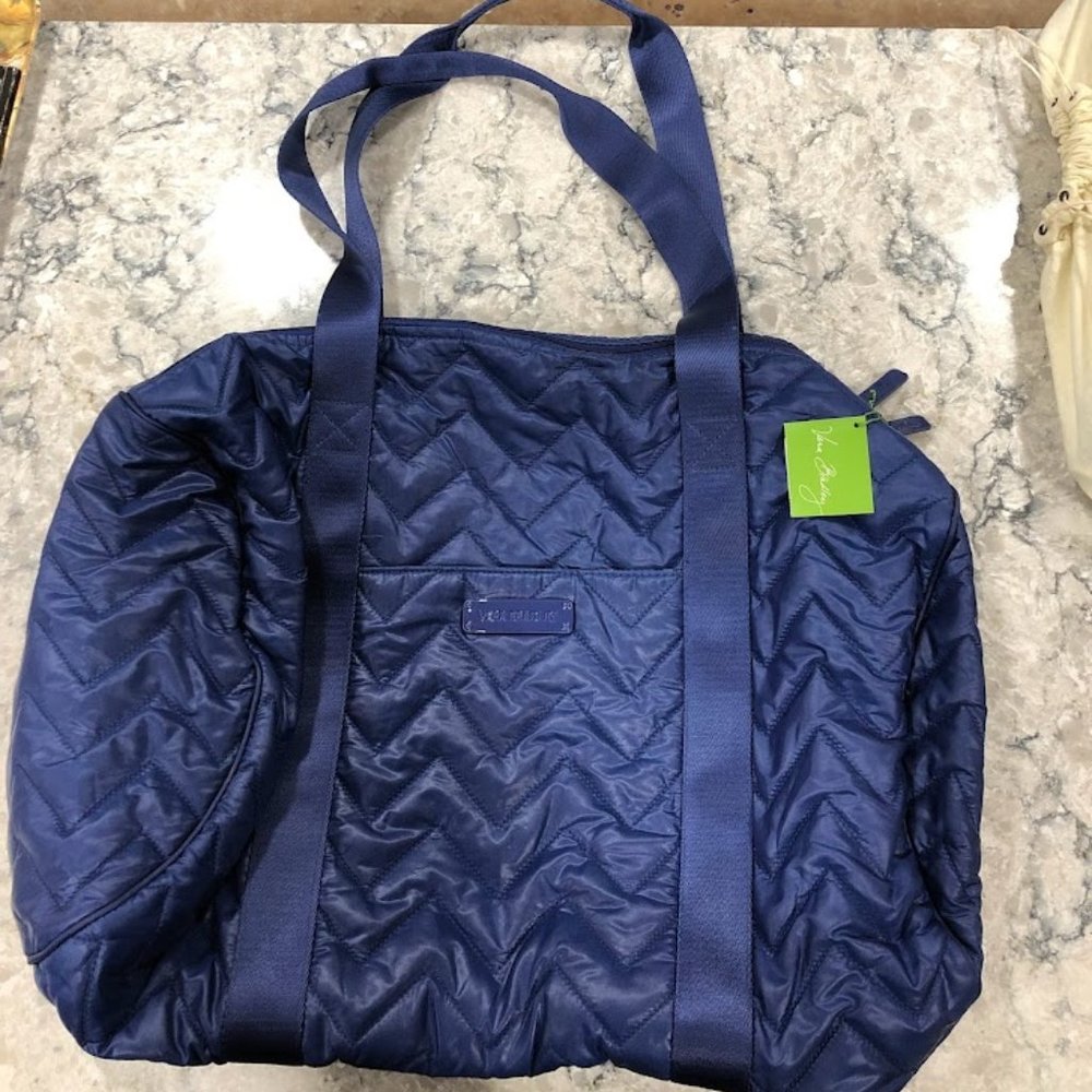 Vera Bradley Puffy Barrel Duffle